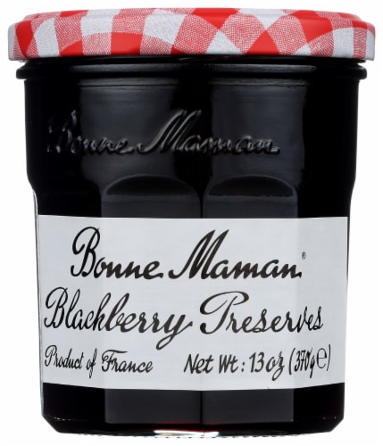 Bonne Maman® Blackberry Preserves Perspective: front