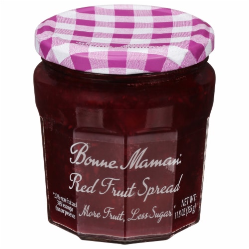 Bonne Maman 400066 11.8 oz Intense Red Fruits Fruit Spread - Pack of 6 Perspective: front
