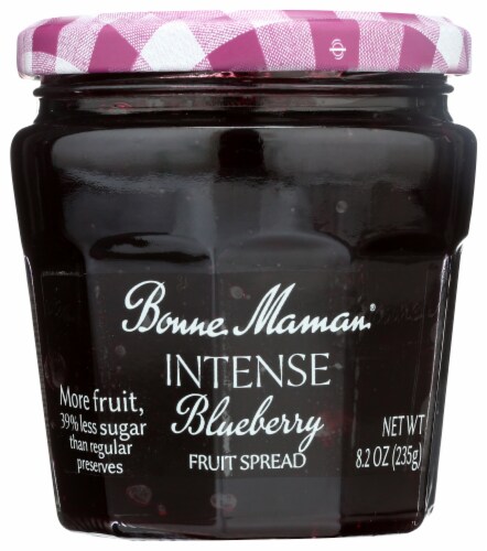 Bonne Maman Intense Blueberry Fruit Spread Perspective: front