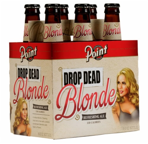 Point Drop Dead Blonde Ale Perspective: front