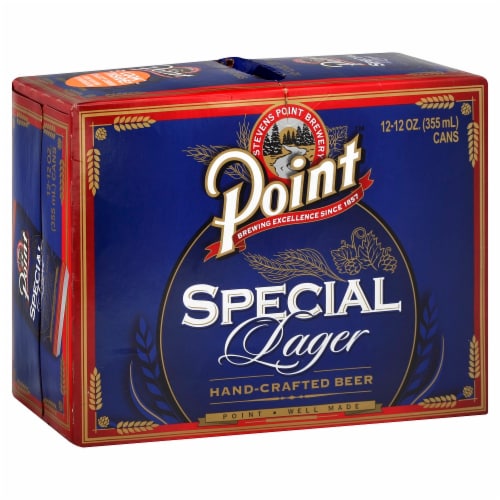 Point Special Lager Perspective: front