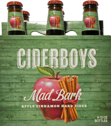 Cider Boys Mad Bark Apple Cinnamon Hard Cider Perspective: front