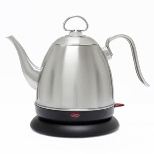 Chantal Mia Ekettle Electric Water Kettle in Brushed Stainless Steel Perspective: front