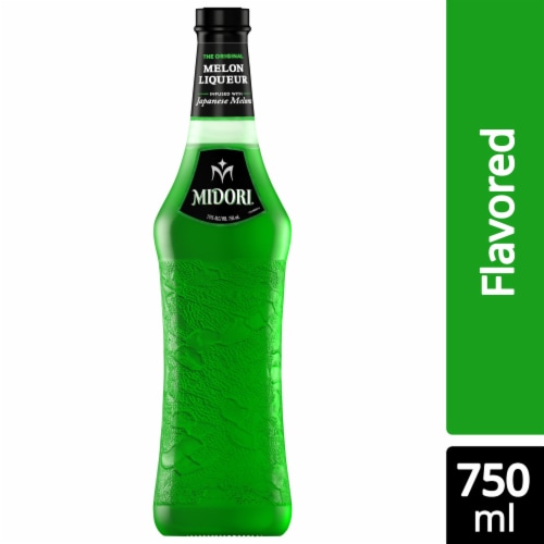 Midori Melon Liqueur Perspective: front