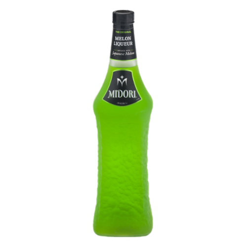 Midori Melon Liqueur Perspective: front