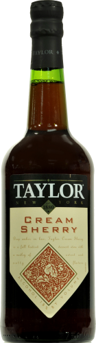 Taylor Cream Sherry Wine Perspective: front