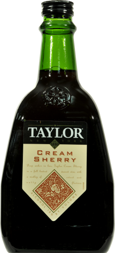 Taylor Cream Sherry Wine Perspective: front
