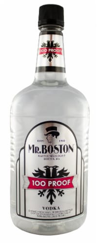 Mr. Boston® 100 Proof Vodka Perspective: front