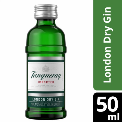 Tanqueray London Dry Gin Perspective: front