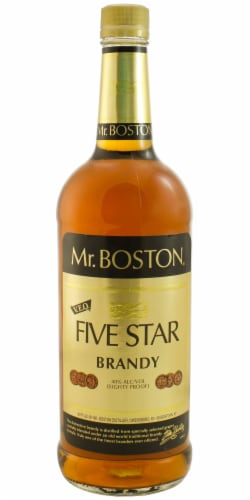 Mr. Boston® Five Star Canadian Brandy Perspective: front