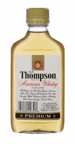 Old Thompson® Blended American Whiskey Perspective: front