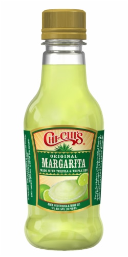 Chi-Chi's Original Margarita with Tequila Ready to Drink Cocktail Single Bottle Perspective: front
