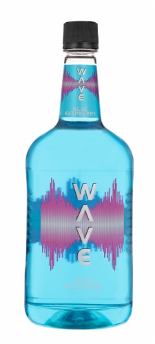 Wave Blue Raspberry Flavored Vodka 1 75 L Mariano S