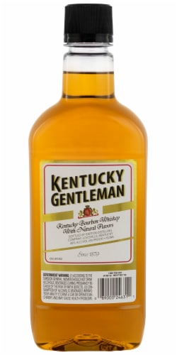 Kentucky Gentleman Bourbon Whiskey Perspective: front