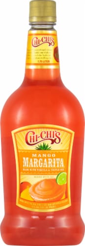 Chi-Chi's® Mango Margarita Ready to Drink Cocktail Single Bottle Perspective: front