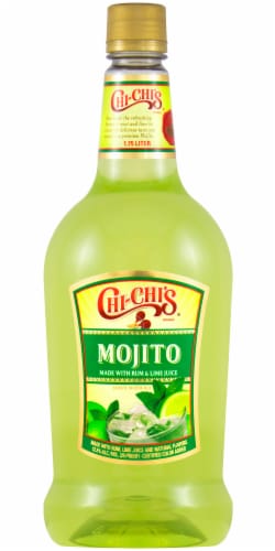 Chi-Chi's® Mojito Ready to Drink Cocktail Single Bottle Perspective: front