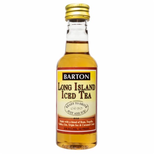 Barton Long Island Iced Tea Ready to Drink Cocktail Single Bottle Perspective: front