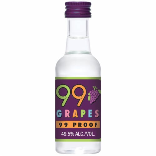 99 Brand Grape Liqueur Perspective: front