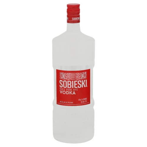 Sobieski® 100% Pure Rye Vodka Perspective: front