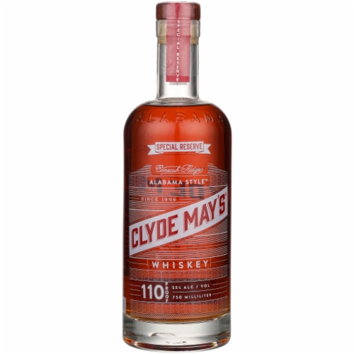 Clyde May's Alabama Style Special Reserve Blended American Whiskey Perspective: front