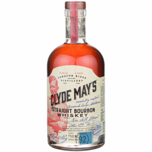 Clyde May's Kentucky Straight Bourbon Whiskey Perspective: front