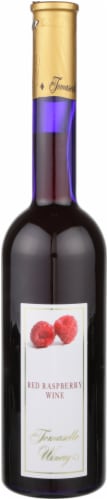 Tomasello Winery Red Raspberry Dessert Wine Perspective: front