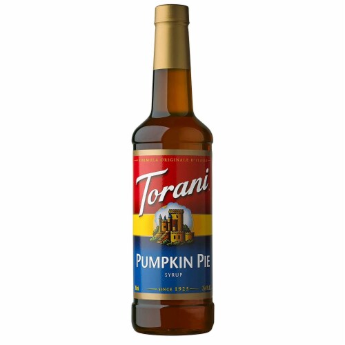 Torani PUMPKIN PIE 750 ML PET Perspective: front