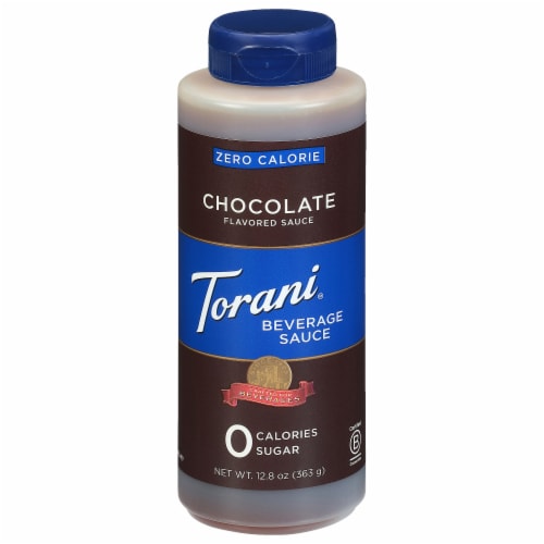 Torani® Zero Calorie Chocolate Sauce Perspective: front
