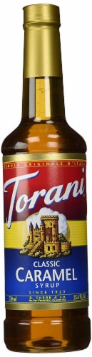 Torani Classic Caramel Syrup Perspective: front