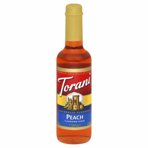 Torani® Peach Syrup Perspective: front