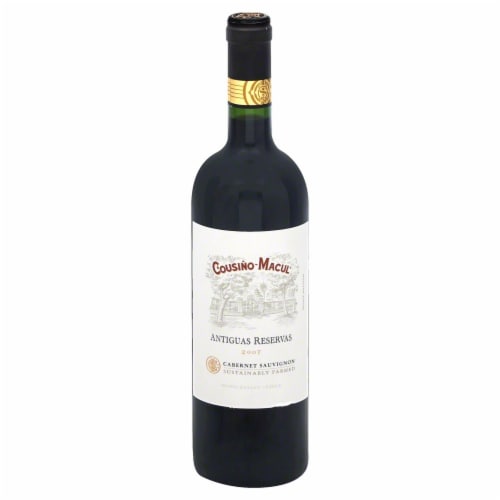 Cousino-Macul Antiguas Reservas Cabernet Sauvignon Wine Perspective: front