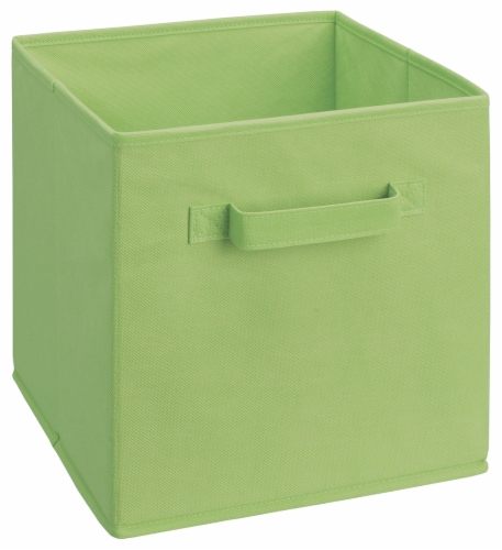 ClosetMaid Cubeicals Fabric Storage Bin - Green Perspective: front