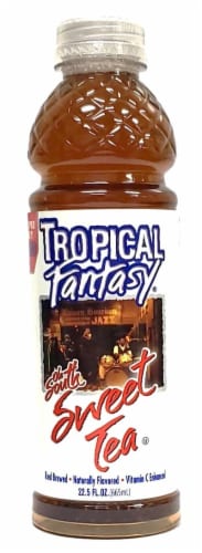 Tropical Fantasy Sweet Tea Cocktail Perspective: front