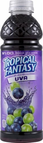 Tropical Fantasy Grape Cocktail Perspective: front