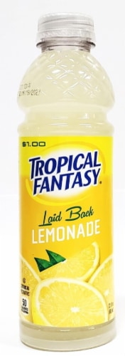 Tropical Fantasy Laid Back Lemonade Cocktail Perspective: front