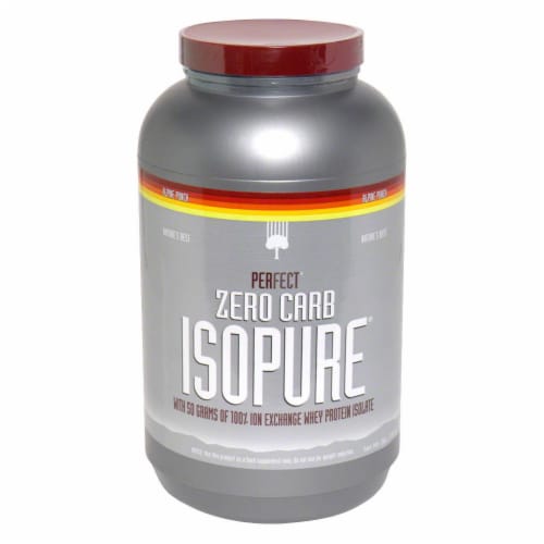 ISOPURE Perfect Zero Carb Alpine Punch Protein Powder Perspective: front