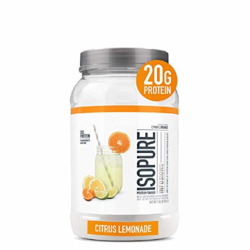 Isopure Infusions Protein Powder Citrus Lemonade - 1.98 lb (900 g), 1.98 lb  - Kroger