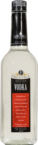 Prestige Vodka Perspective: front