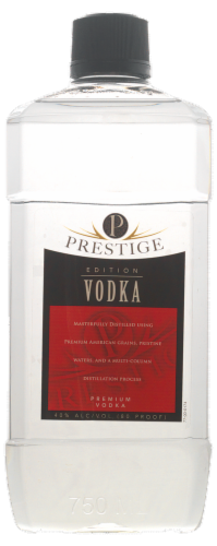 Prestige Premium Vodka Perspective: front