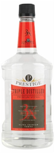 Prestige Edition Triple Distilled Vodka Perspective: front
