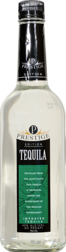 Prestige Silver Light Tequila Perspective: front