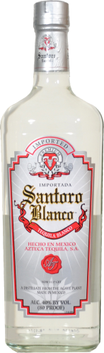 Santoro Tequila Silver Perspective: front