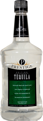 Prestige Silver Light Tequila Perspective: front