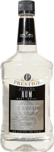 Prestige Liquor Light White Rum Perspective: front