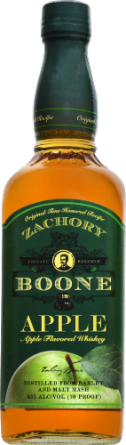 Zachory Boone Apple Whiskey Perspective: front