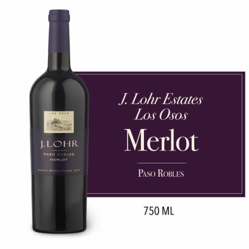 J. Lohr Estates Los Osos Merlot Perspective: front