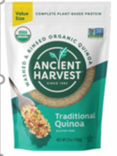 Ancient Harvest Traditional Quinoa Perspective: front