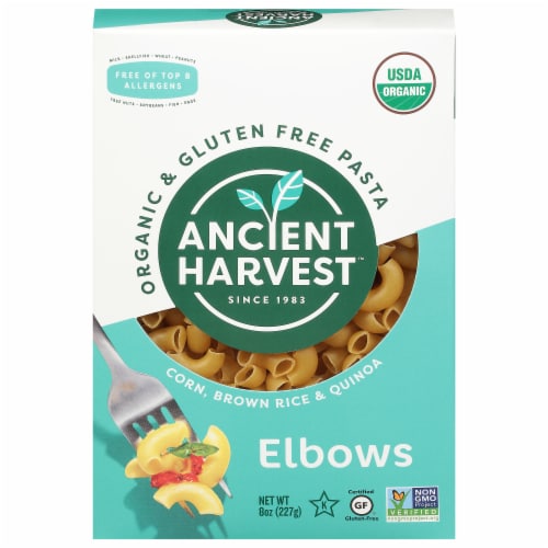 Ancient Harvest™ Organic Corn & Quinoa Elbow Pasta Perspective: front