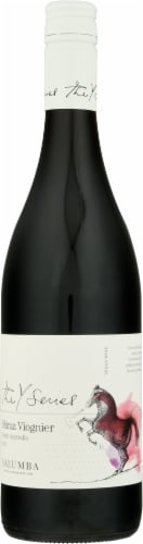 Yalumba Shiraz Viognier Australian Red Wine Perspective: front