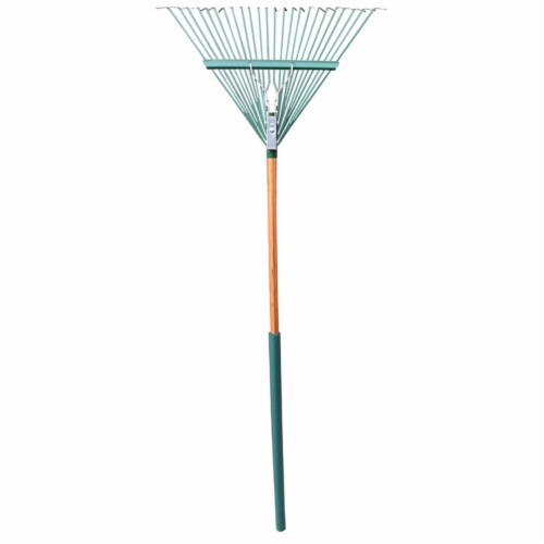 Ultra 7001303 65 x 24 in. Wood Rugg Steel Springback Rake Perspective: front
